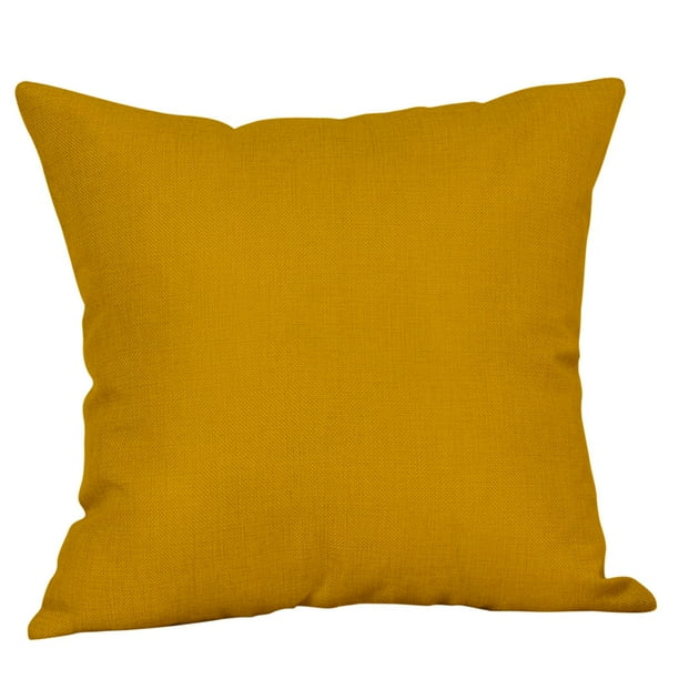 Geometric Cushion Cover Mustard Yellow Black White Home Decor Sofa Pillow Case